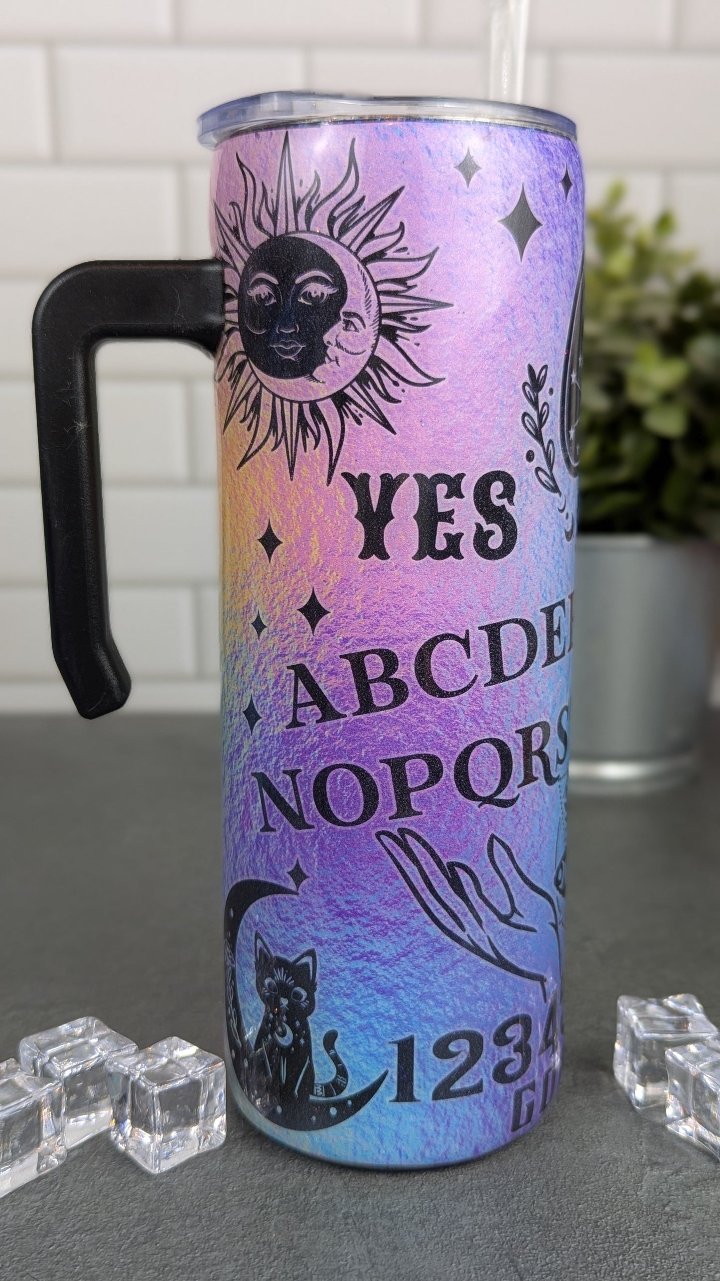 Ouija Board 20oz Tumbler w/Handle