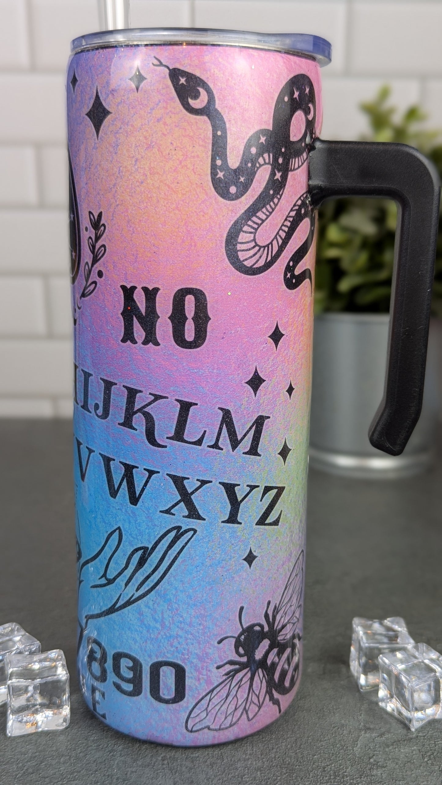 Ouija Board 20oz Tumbler w/Handle