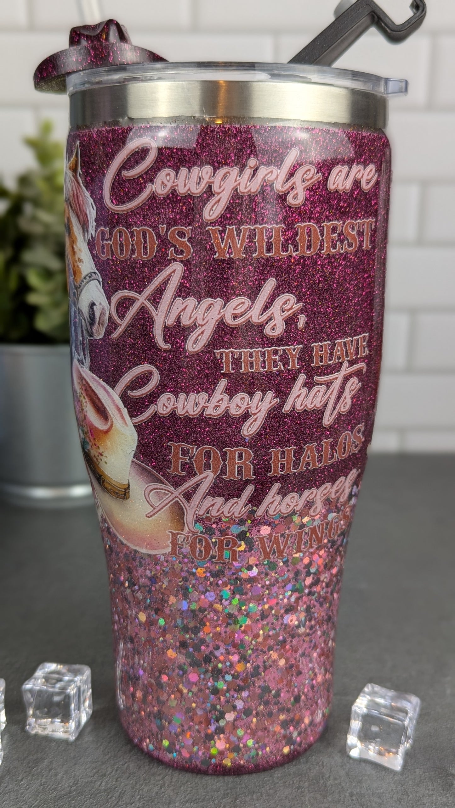 Cowgirls Are Angeles 32 oz Tumbler