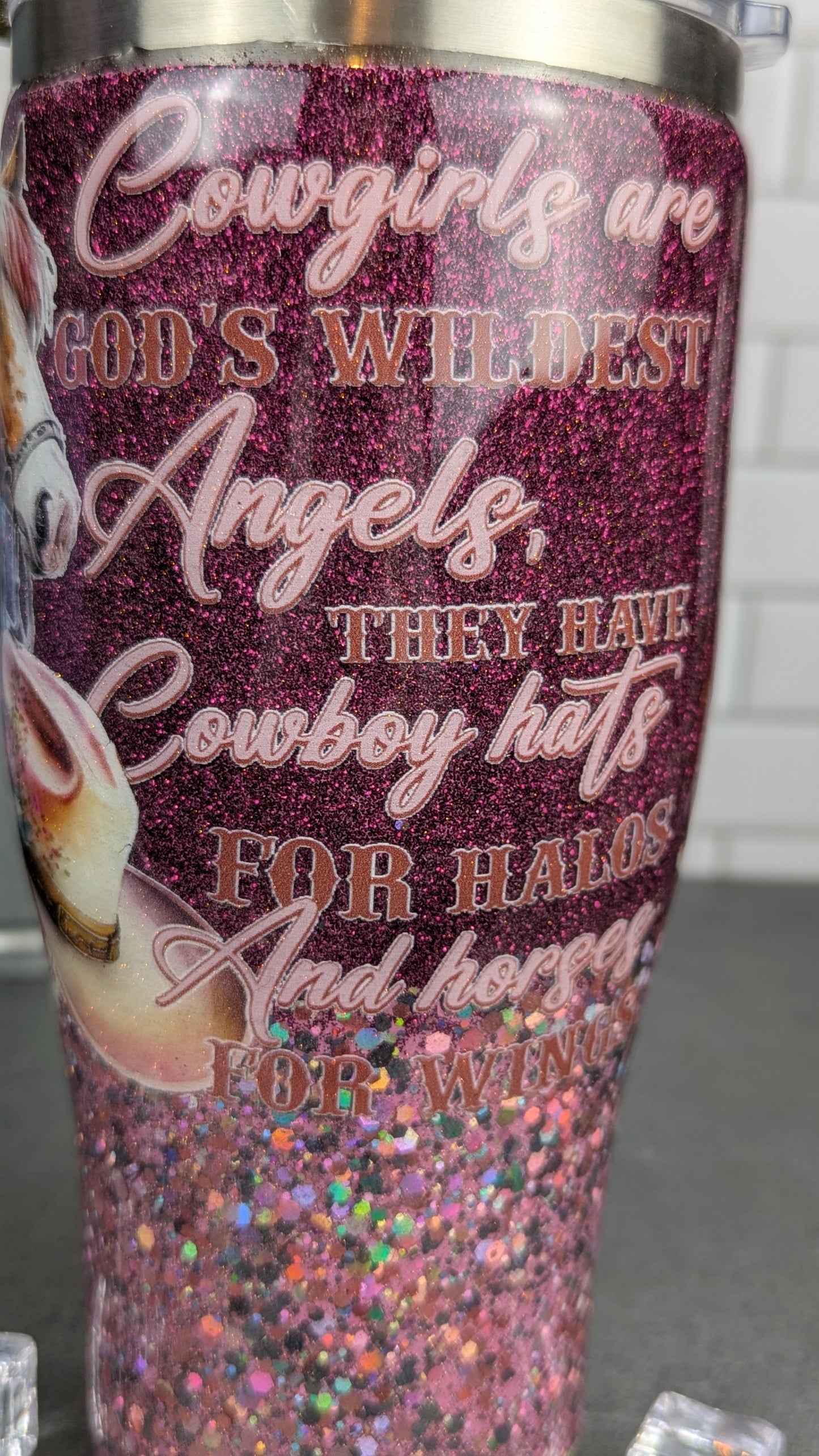 Cowgirls Are Angeles 32 oz Tumbler