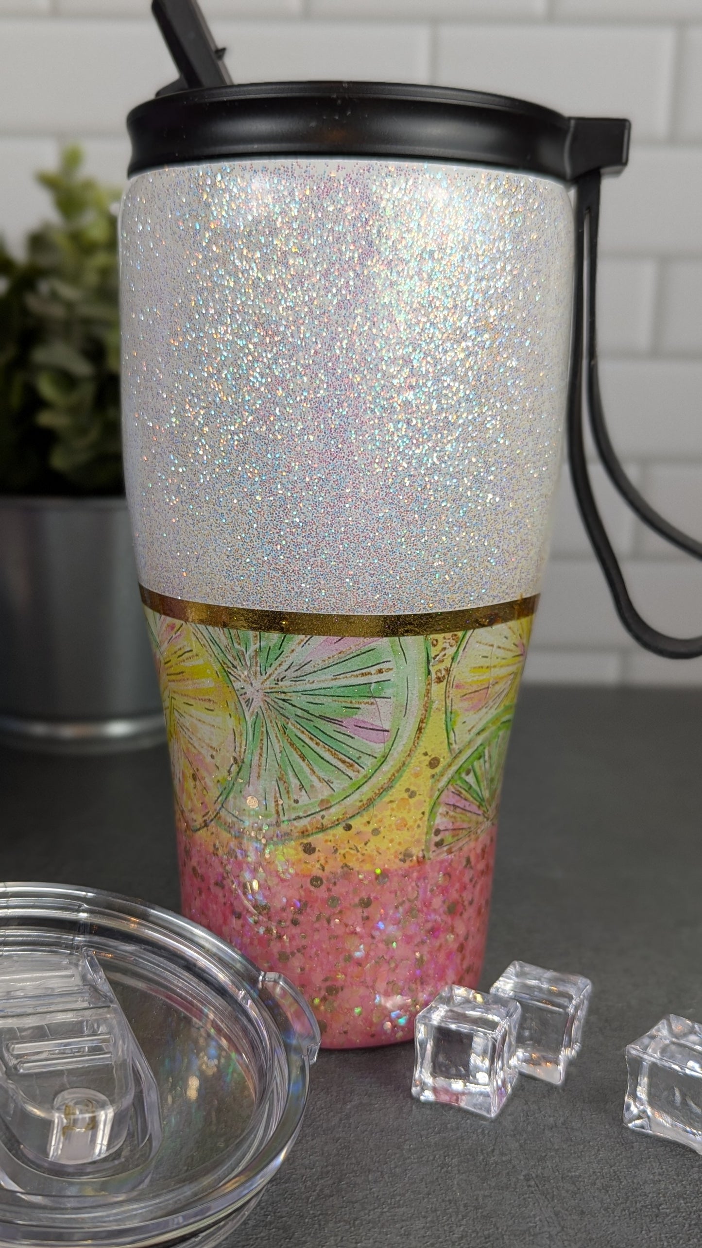 When Life Gives You Lemons 30oz Duo Lid Tumbler