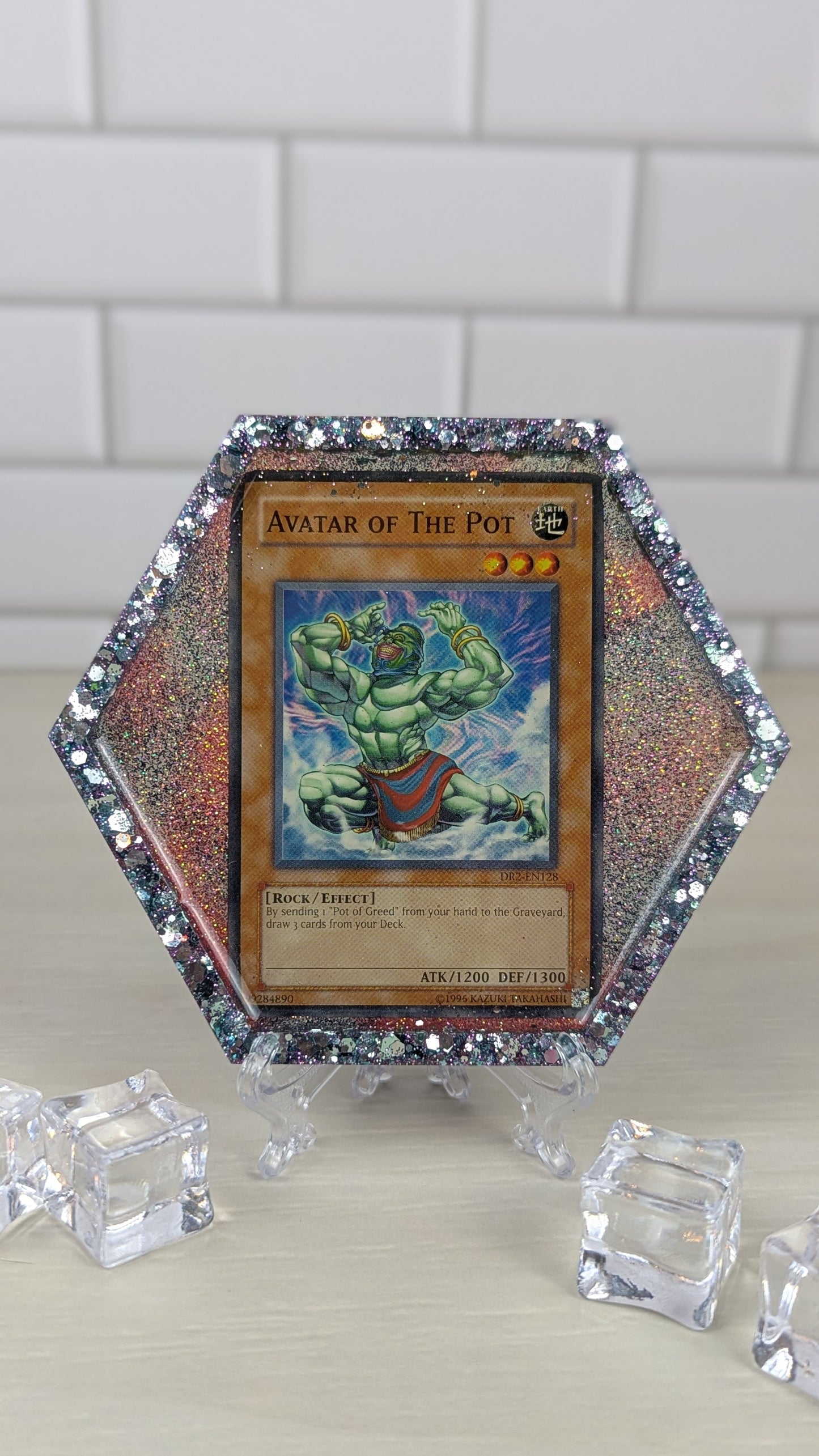 Yu-Gi-Oh! Avatar of the Pot Card Coaster