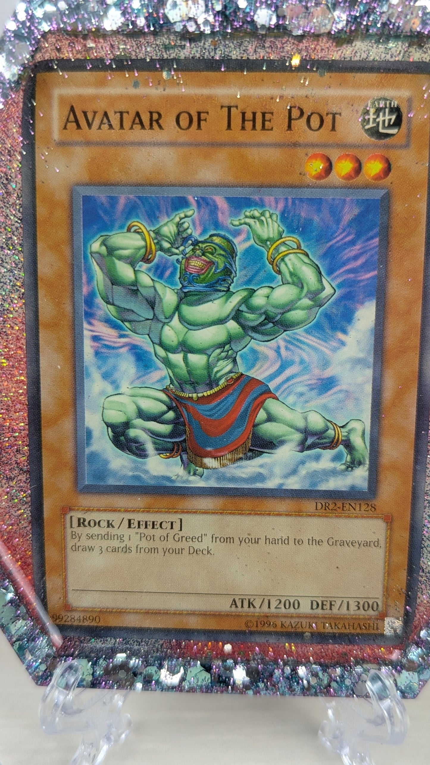 Yu-Gi-Oh! Avatar of the Pot Card Coaster