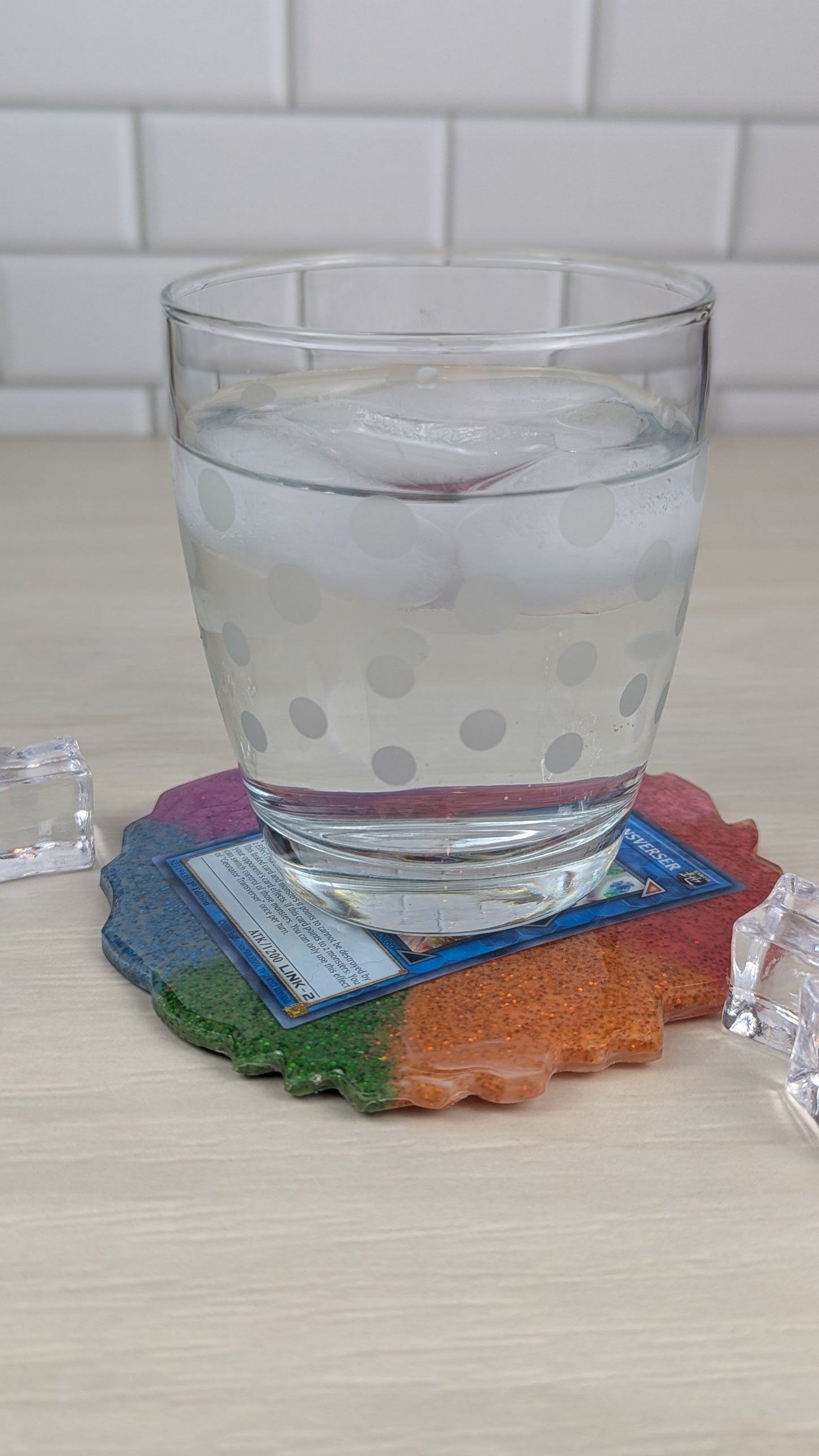 Geonator Transverser Card Coaster