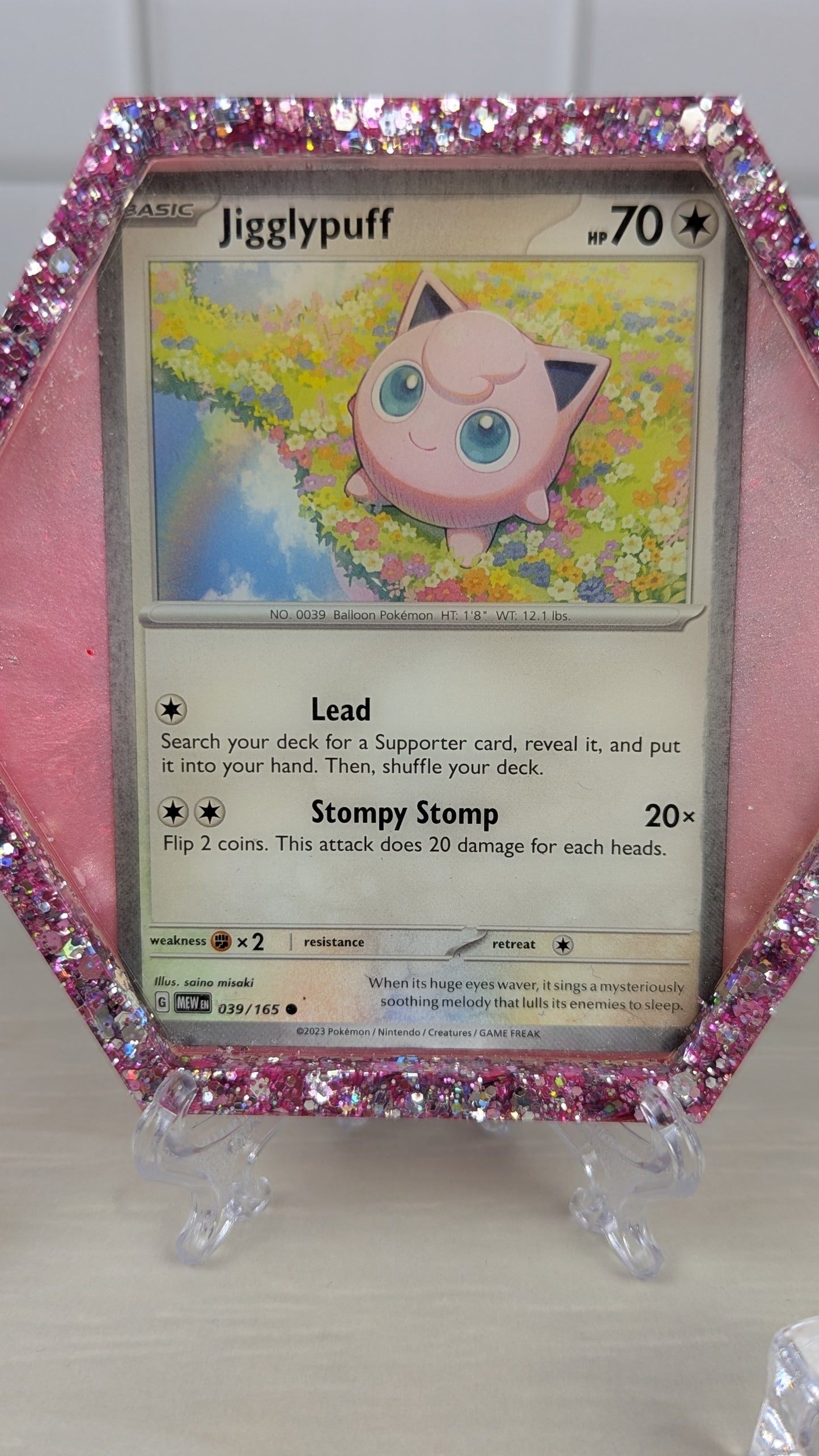 Jigglypuff Card Coaster