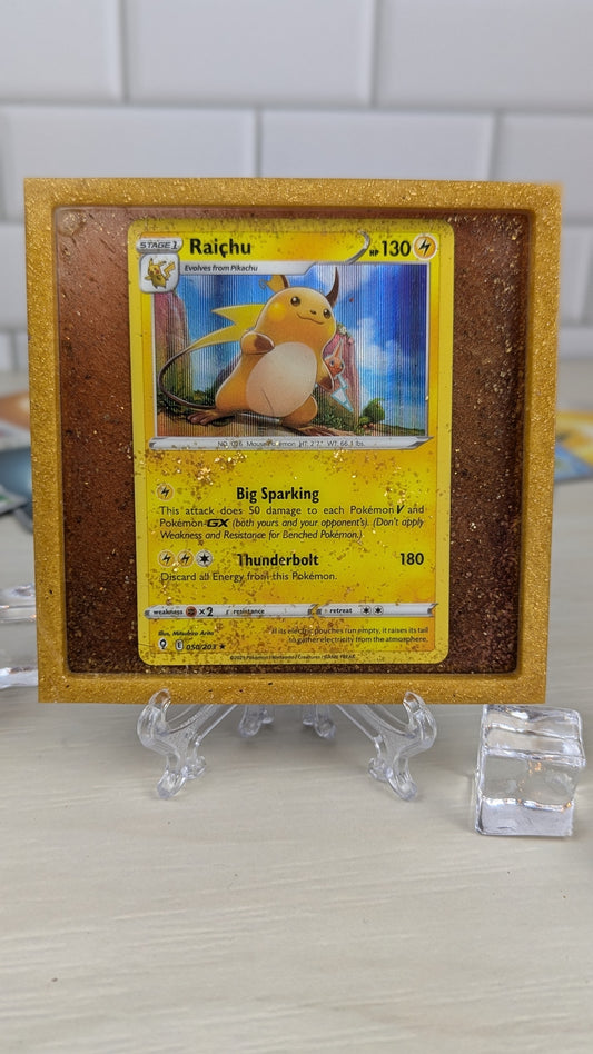 Raichu Card Coaster