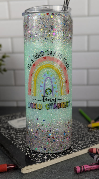 Teaching Tiny World Changers 20oz Tumbler