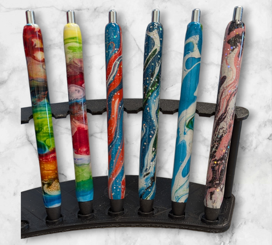 Swirl and Marbled Gel Pen Collection