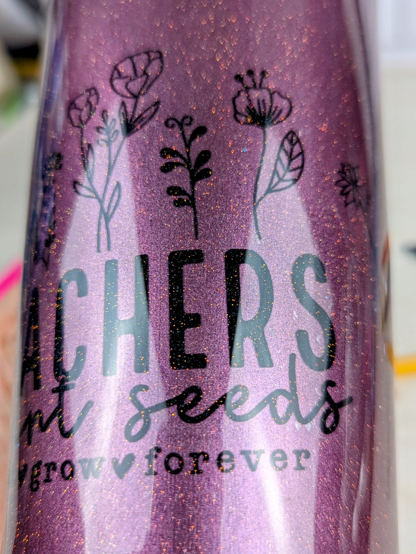 Teachers Plant Seeds 22 oz Tumbler