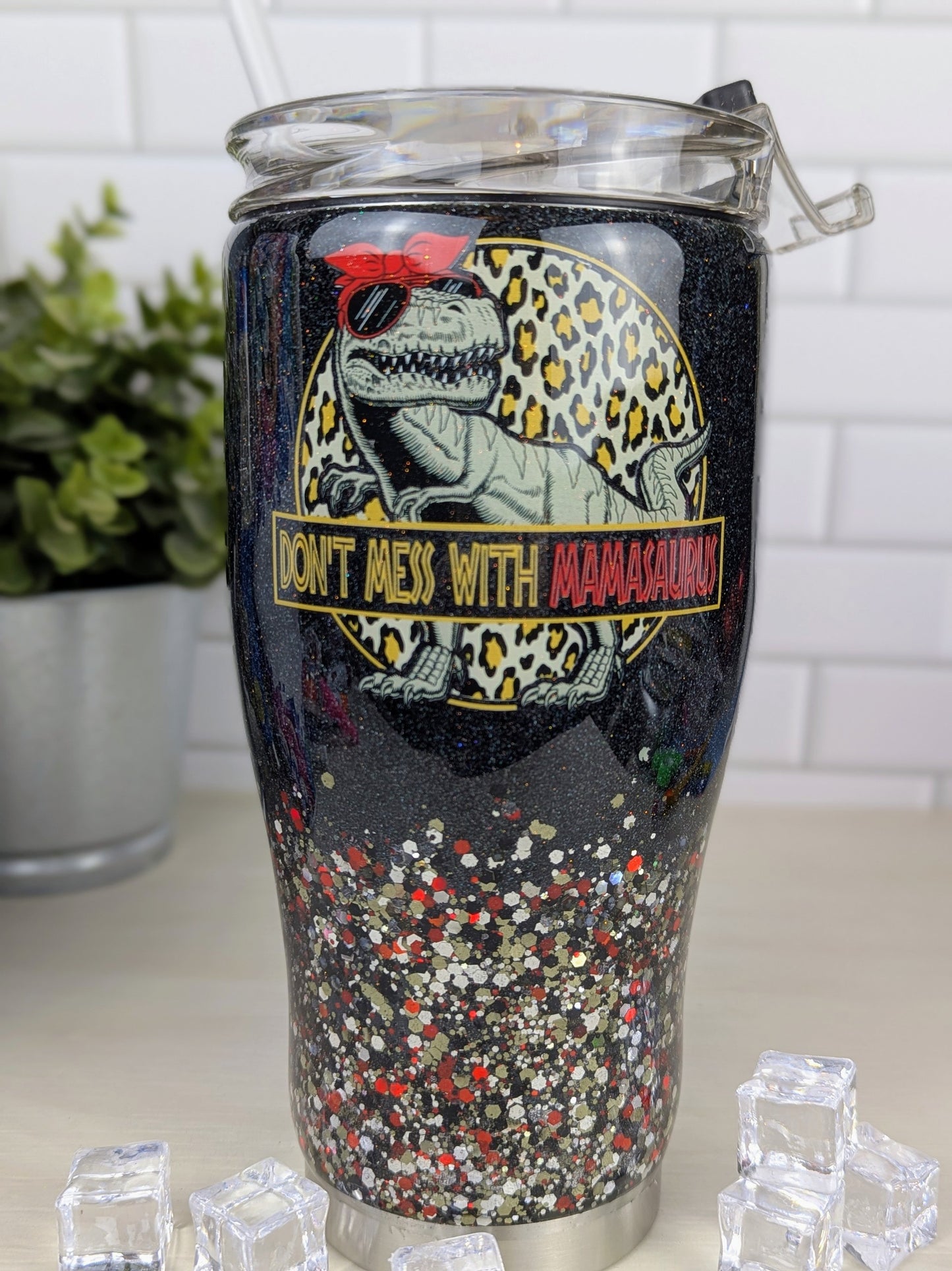 Mamasaurs 30 oz Tumbler