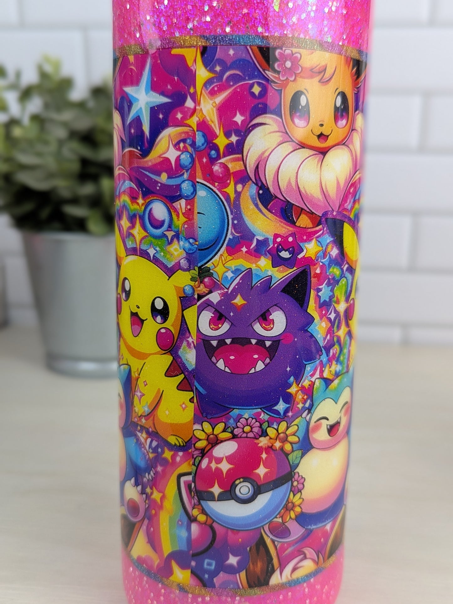 Pokemon Pink 20 oz Duo Lid Tumbler