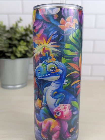 Dinosaur Jungle 20 oz Tumbler