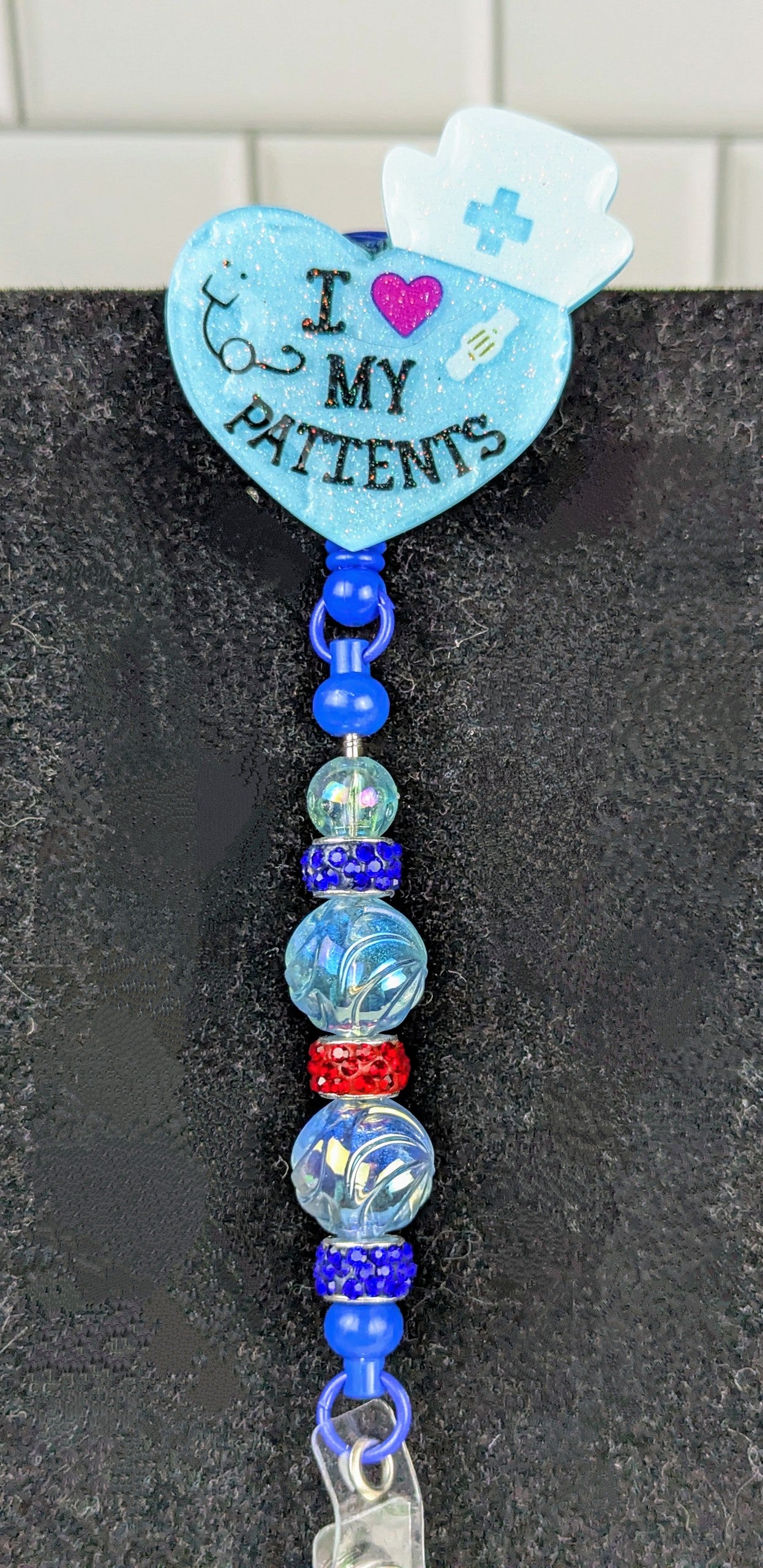 Nursing Beaded Badge Reel Collection