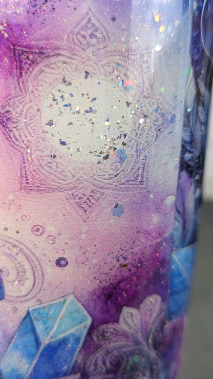 Purple Crystal 20 oz Tumbler