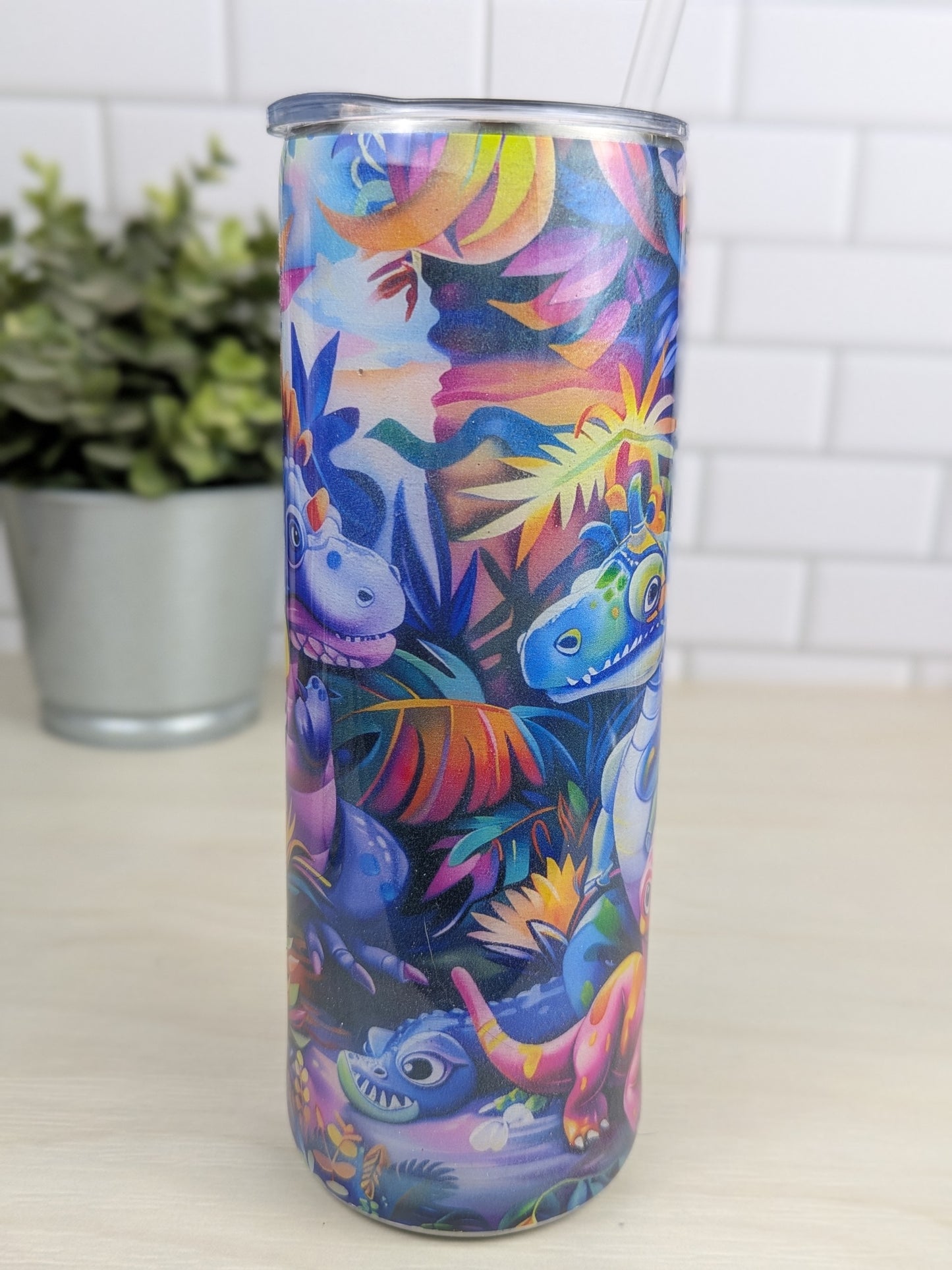 Dinosaur Jungle 20 oz Tumbler