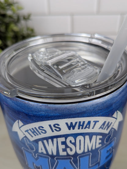 Awesome Male Nurse 30 oz Duo Lid Tumbler