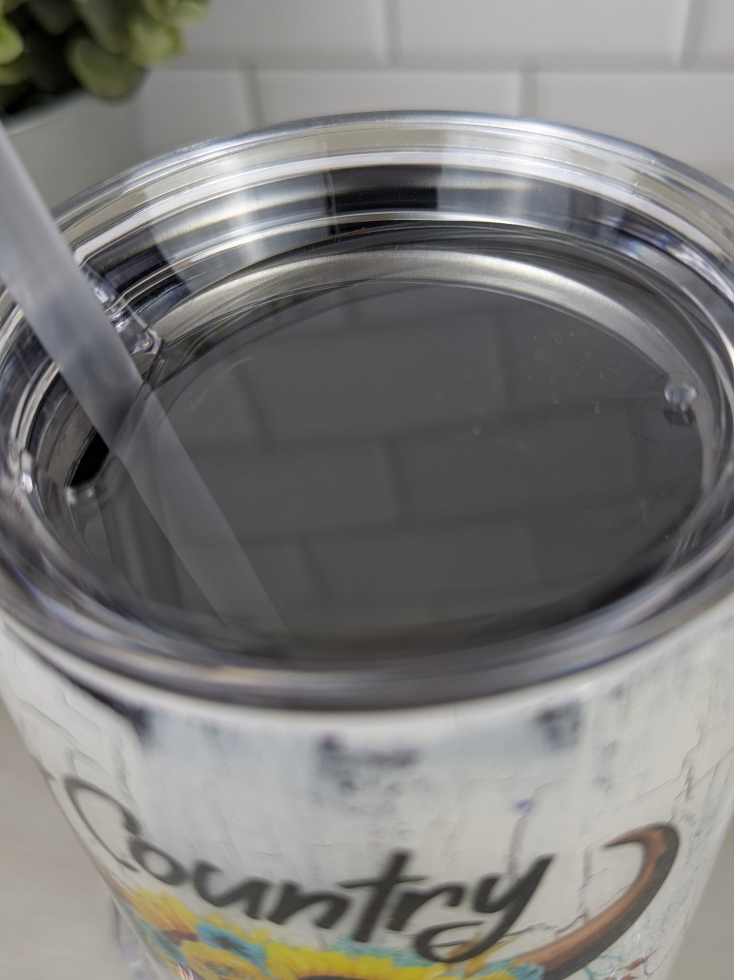 Country Mama Crackle 20 oz Tumbler