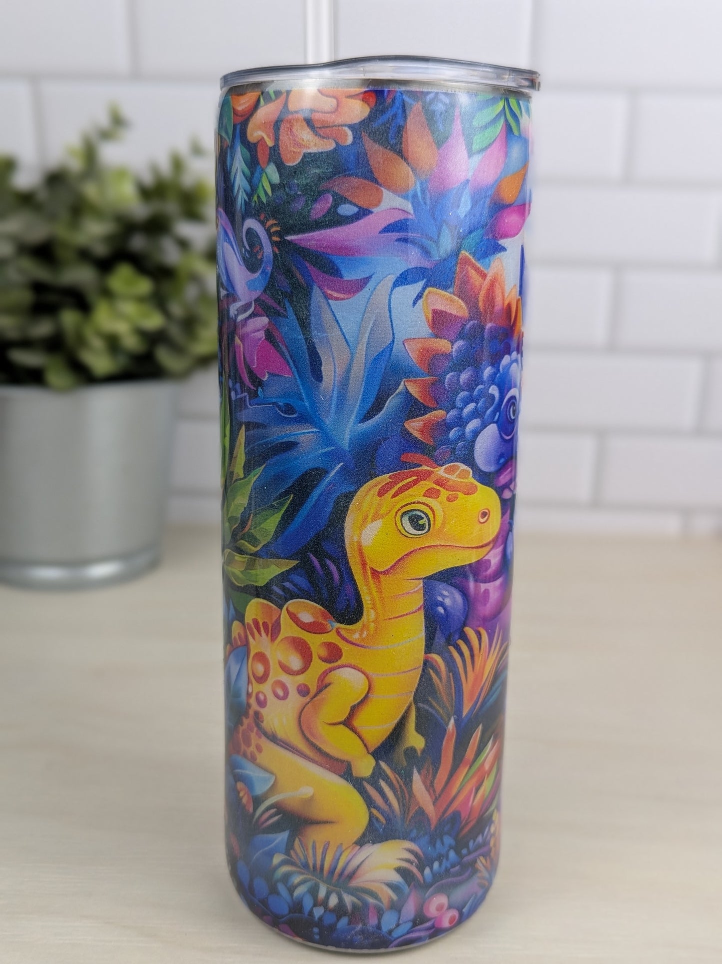 Dinosaur Jungle 20 oz Tumbler
