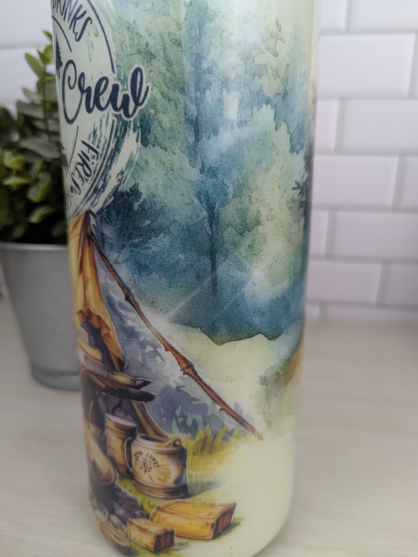 Camping Crew 30 oz Tumbler