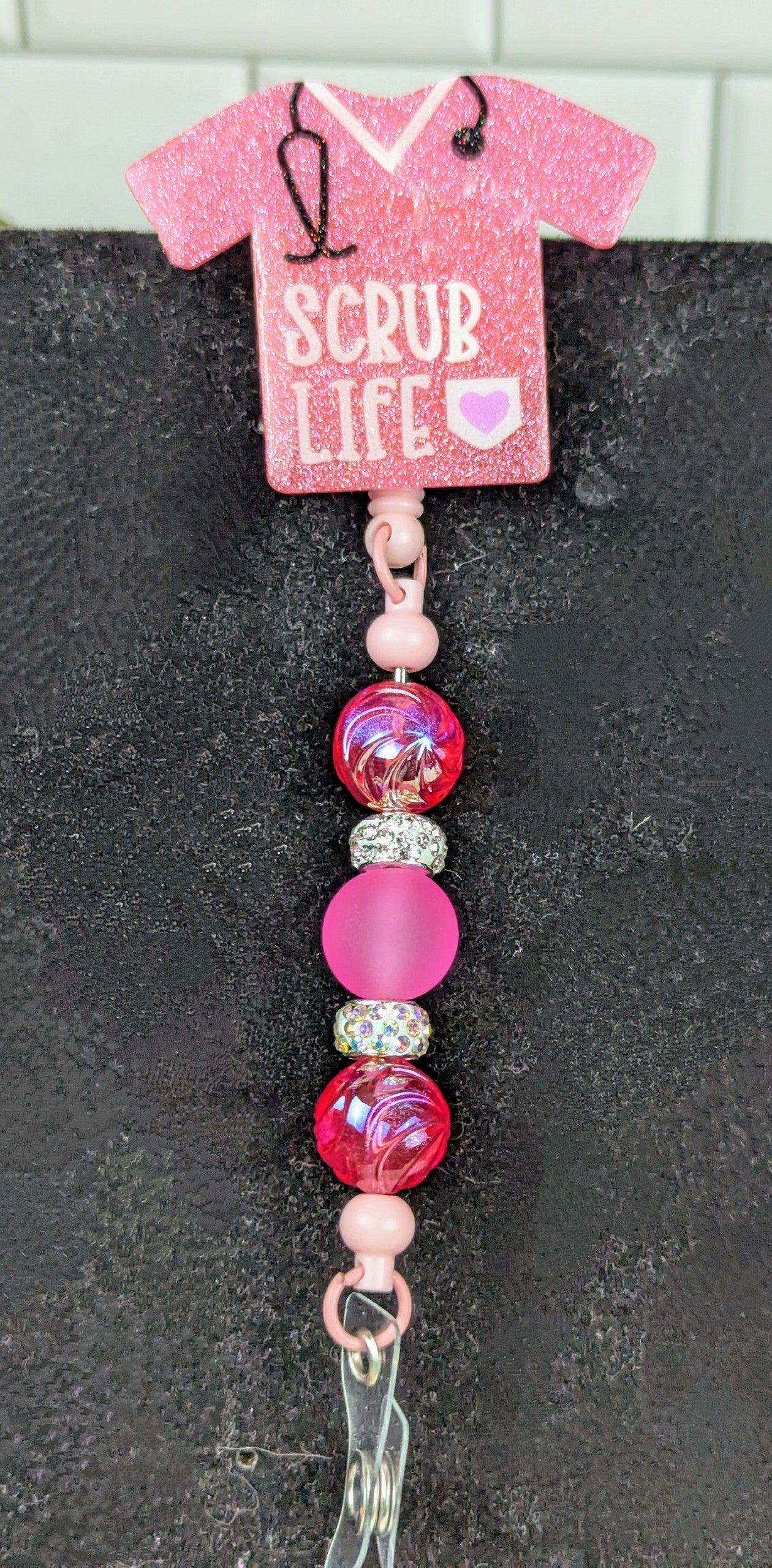 Nursing Beaded Badge Reel Collection