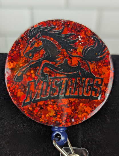 School Mascot Badge Reel Collection