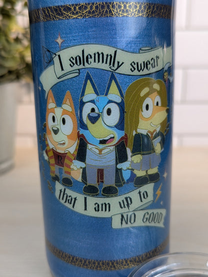 Bluey Wizard 15 oz Duo Lid Tumbler